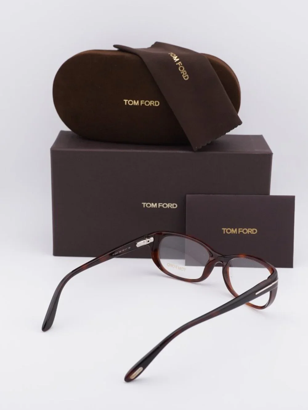 Tom Ford FT5229 052 Rectangle Eyeglasses - Havana 54mm